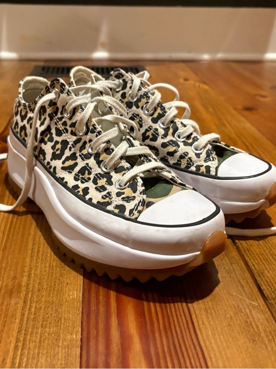 Converse Shoes - Converse Run Star Camo Leopard Platform Sneaker